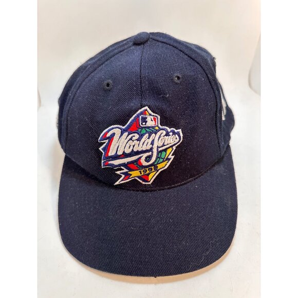 Vintage 1998 World Series New York Yankees Snapback Hat By Logo 7 - Picture 7 of 9